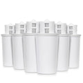 Crystal Quest Standard/SMART Water Filter Pitcher Cartridge – Advanced Filtration for Clean, Healthy Water, Removes Contaminants, Long-Lasting, Easy Installation, 2,000 Gallons [Pack of 6]