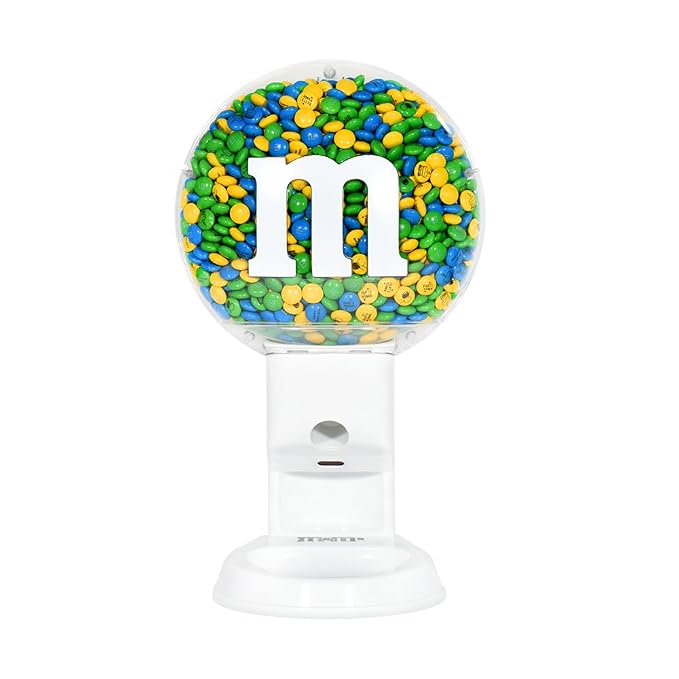 M&M’S Motion Activated Candy Dispenser for Milk Chocolate Candy, Fun, Reusable Gift for M&M’S Fans, Perfect for Birthdays, Holidays, and Special Occasions, No-Touch Sensor for Easy, Mess-Free Treat Sharing