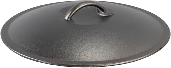 Lodge BOLD Pre-Seasoned Premium Cast Iron Lid - Cast Iron Lid for Skillet, Grill Pan, Griddle, and Dutch Oven - 12 Inch