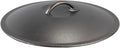 Lodge BOLD Pre-Seasoned Premium Cast Iron Lid - Cast Iron Lid for Skillet, Grill Pan, Griddle, and Dutch Oven - 12 Inch