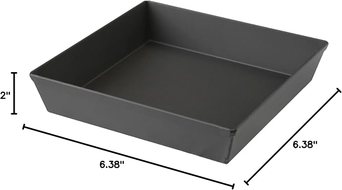 Lloyd Pans Kitchenware Sicilian Style Pizza Pan 6 Inch by 6 Inch by 2 Inch - PSTK