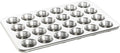 Nordic Ware Natural Aluminum Commercial Petite Muffin Pan, 24 Cup