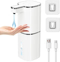 Automatic Soap Dispenser, Dish & Hand Foaming Soap Dispenser for Bathroom Kitchen, Liquid Auto Smart Electric Foam Pump Touchless，420ml-4 Levels Adjustable