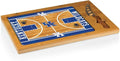 PICNIC TIME NCAA Icon Glass Top Cutting Board & Knife Set, Cheese Boards Charcuterie Boards, Serving Platter, (Parawood & Bamboo)
