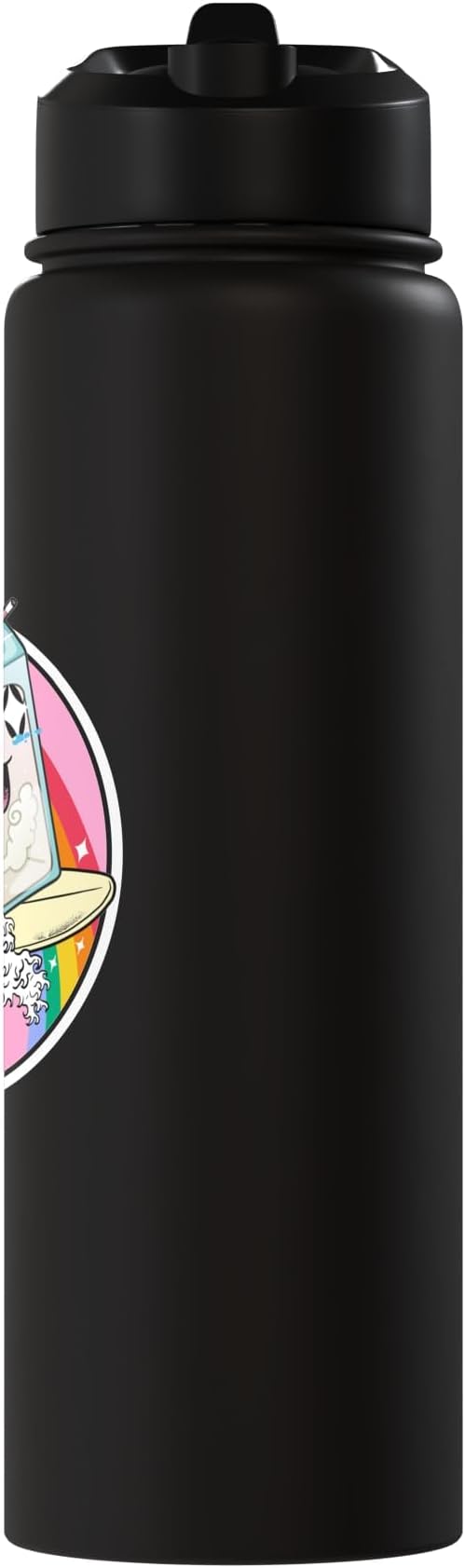 Surfing Milk Carton Kanagawa Wave Japan Anime Vaporwave Stainless Steel Insulated Water Bottle