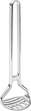 Heavy Duty One-Piece Potato Masher - Solid Stainless Steel, No Seams Never Breaks - Effortless Mashing for Potatoes, Beans, Avocados - Dishwasher Safe & Rustproof, 11-Inch Kitchen Heirloom