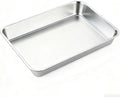 Baking Sheet, Stainless Steel Tray, Dishwasher Leak Pan, Metal Drip Pan for Kitchen Baking, Barbecue, Lab Instrument, Pet Treatment(41.5 * 29.5cm/16.3 * 11.6in)