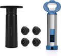 Wine Saver Pump and Wine Bottle Opener