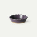 MORA Ceramic Pie Pan for Baking - 9 inch - Deep and Fluted Pie Dish for Old Fashion Apple Pie, Quiche, Pot Pies, Tart, etc - Modern Farmhouse Style Porcelain Ceramic Pie Plate - Nebula