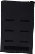 Wall Mounted Knife Block Space Aluminum, Quick Access Knife Holder with Rubber Padding for Kitchen, Chopsticks Spoon Holder, Multipurpose Storage Rack