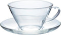 Hario Wide Tea Cup and Saucer Set, 230ml