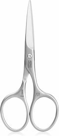 GERMANIKURE Beard and Mustache Scissors - FINOX Stainless Steel Professional Manicure Tools - No Case - Ethically Made in Solingen Germany - 4706
