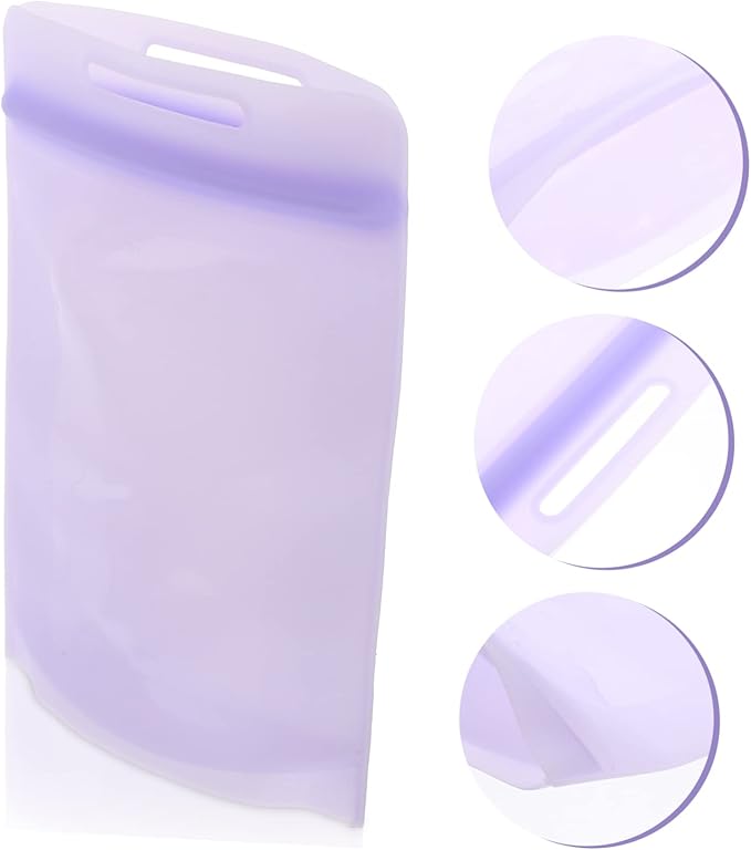 Multi Function Freezer Bag Safe Food Storage Pouch for Household Refrigerators Thickened Design for Fruits Vegetables and Meats Reusable Convenient Food Bag