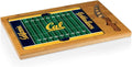 PICNIC TIME NCAA Icon Glass Top Cutting Board & Knife Set, Cheese Boards Charcuterie Boards, Serving Platter, (Parawood & Bamboo)