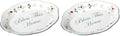 Pfaltzgraff Winterberry Bless This House Plate - 11-Inch (Pack of 2)