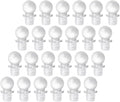 UPKOCH 24pcs Glass Stoppers for Wine Perfume Convenient Sealing Caps Portable Versatile Design Great for Home Decor Freshness Maintenance for Bottles