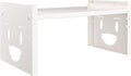 Fun-Face Expandable Cabinet Shelf Organizer,Adjustable Height & Width, Stackable Metal Storage Rack,Kitchen Spice Rack, Pantry Shelf, Countertops (1, White)