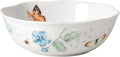 Lenox 806735 Butterfly Meadow All-Purpose Bowl, 1-Piece, 6.25' L x 6.25' W x 2.3' H, 20-Fl oz, Service For 1
