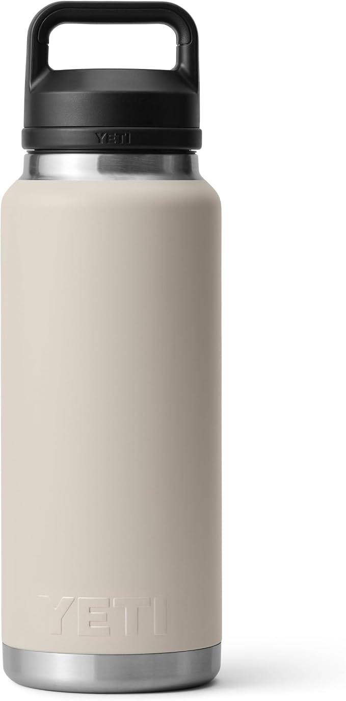 YETI Rambler 36 oz Bottle, Vacuum Insulated, Leakproof, Stainless Steel with Chug Cap