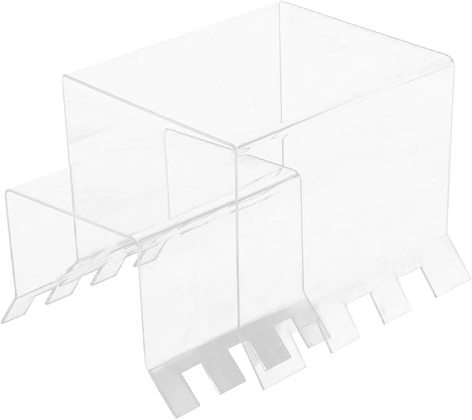 SOLUSTRE 2pcs Acrylic Food Storage Bag Holder Stand Holder for Filling Prep Stand for Kitchen