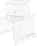2pcs Versatile Acrylic Bag Rack Zipper Bag Holder Stand Meal Prep Holder for Kitchen