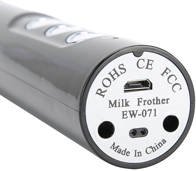 Electric Milk Frother Rechargeable Blender Usb Shaker Automatic Usb Rechargeable Beater Mixer Egg Whisk Stirrer 2.5W 3 Speed Setting Electrico Rechargable Beer Frother