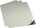 LITKO Flexible Steel Vinyl Magnetically-Receptive Sheet | 3 Pack, 0.025in Thick | Letter Size 8.5x11 inch | Adhesive Backed Peel and Stick | Magnetic Miniatures Storage