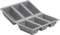 de Buyer ELASTOMOULE Loaf Silicone Mold - Creates 6 Loaves - Easy to Use & Clean - Dishwasher Safe