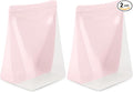 W&P Porter Silicone Reusable Storage Bag, Sandwich (36oz Stand-Up), Blush, Food Storage Container, Microwave and Dishwasher Safe, Easy Cleaning, 1 Count (Pack of 2)