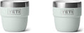 YETI Rambler 4 oz Stackable Cup, Stainless Steel, Vacuum Insulated Espresso/Coffee Cup, 2 Pack