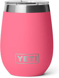 YETI Rambler 10 oz Wine Ceramic Lined Tumbler, Tropical Pink