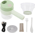 Electric Vegetable Cutter Cordless Automatic Electric Ginger Masher for Home Kitche Tool