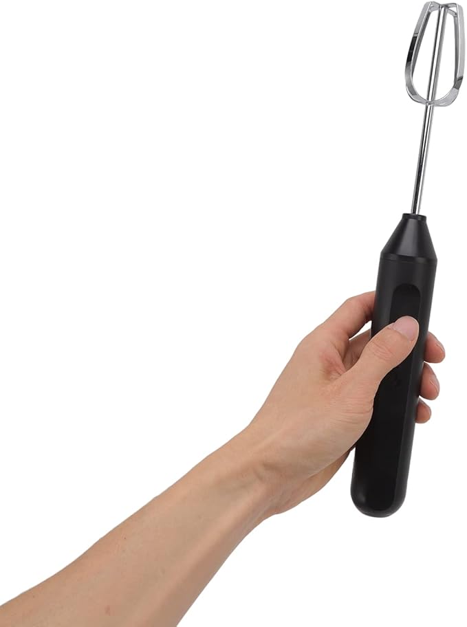 Electric Hand Blender，3 in 1 Immersion Blender Handheld, Beater Electric Milk Frother Coffee Blender Milkshake Blender Foamer Kitchen Tools(Black)