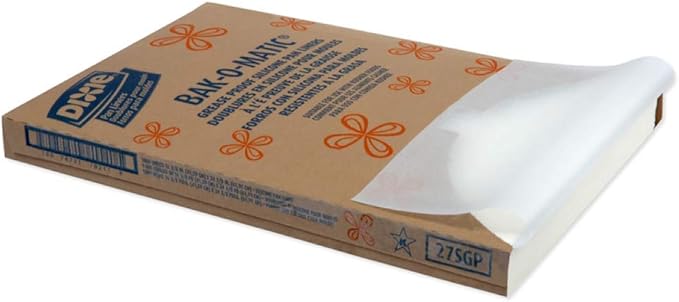 Dixie Grease-Proof Silicone Coated Non-Stick Pan Liner by GP PRO (Georgia-Pacific), White, 27SGP, 24.38'' Length x 16.38" Width, (Case of 1,000)