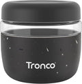 Tronco 24 oz Glass Food Storage & Lunch Bowl Containers with Airtight Lids | Leak & Spill Proof Meal Prep Container & Food Storage Jar for Lunch, Salad, Oats, Soup, BPA-Free, Microwave & Dishwasher Safe
