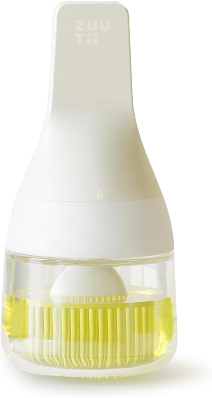 Zuutii Large Olive Oil Dispenser,Mini Oil Bottle Set,Oil Dispenser with Brush