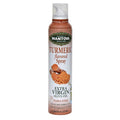 Mantova Turmeric Flavored Extra Virgin Olive Oil Spray, heart-healthy cooking spray perfect for salads, pasta sauces, 100% natural cooking oil made in Italy, olive oil dispenser bottle sprays, drips, or streams with no waste, 8 oz