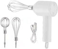 Rechargeable wireless egg beater electric milk frother household whipper mixing handheld small baking(Beautifulwhitehd01)