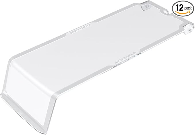 Akro-Mils 30225CRY Crystal Clear Lid for 30224 AkroBin Storage Bins, (12-Pack)