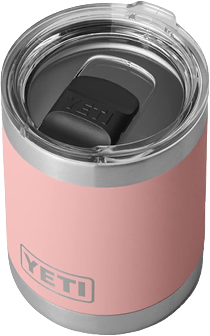 YETI Rambler 10 oz Lowball, Vacuum Insulated, Stainless Steel with MagSlider Lid