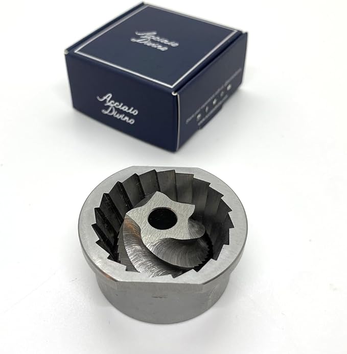 Upper & Lower Precision Fit Conical Burrs for Sage/Breville Barista Coffee Grinders – Compatible with Adjustable Burr Models Only