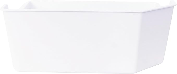 Kitchen Basics 101 240385201 Ice Cube Bucket Container Tray Storage Bin Compatible with Frigidaire Kenmore Electrolux 7240385201 AP2116228 891419, AH430380, EA430380, PS430380 (Refrigerator, Bin ONLY)