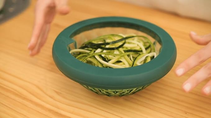 Food Huggers Replacement Lids for Glass Storage Containers | Silicone & Glass Lids that Don’t Crack | Fits Most Round Container Brands & Bowls | 100% Plastic Free | 1 Lid (X-Large), Gradual Green