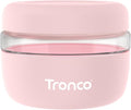 Tronco 16 oz Glass Food Storage & Lunch Bowl Containers with Airtight Lids | Leak & Spill Proof Meal Prep Container & Food Storage Jar for Lunch, Salad, Oats, Soup, BPA-Free, Microwave & Dishwasher Safe