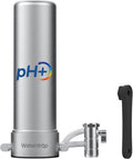 Waterdrop CTF-04 Alkaline Water Filter for Sink Faucet, NSF/ANSI 42 Certified Countertop Water Filter System, 5-Stage Stainless Steel Faucet, Reduces 99% Chlorine, 8000 Gallons, 1 Filter