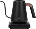 TIMEMORE Fish Pro X 900ml Electric Gooseneck Kettle for Pour Over Coffee, 0.5°C Precision Temp Control, Dynamic Fast Heating, Grooveboard Touch Slider, High-Altitude Protection, Stainless Steel