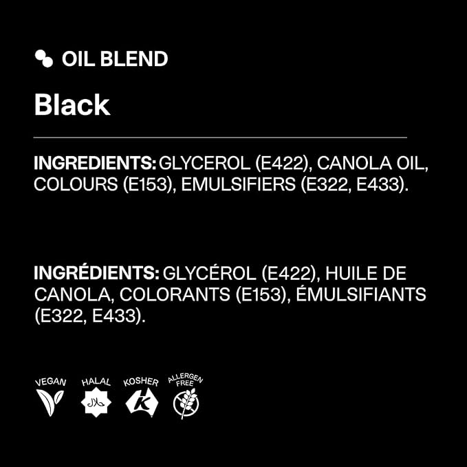 Colour Mill Oil Blend Food Coloring, 20 Milliliters Black