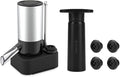 KITCHENDAO Rechargeable Electric Wine Aerator Dispenser and Wine Saver Pump with Sound Indicator