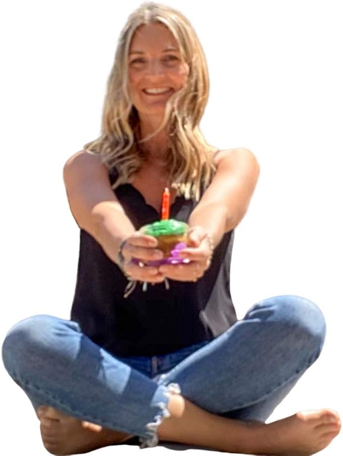 Wean Bowls Glass Food Storage Garden Pack - Pack of 4 x 5.4 oz Round containers Blue, Orange, Green, Grape