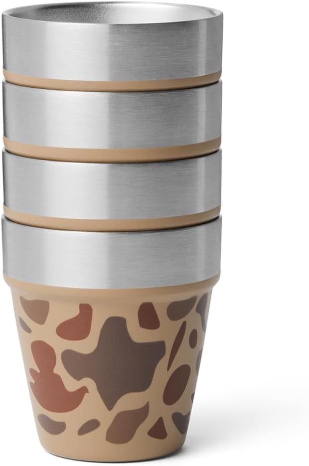 YETI Shot Glasses with Carrying Case, Set of 4